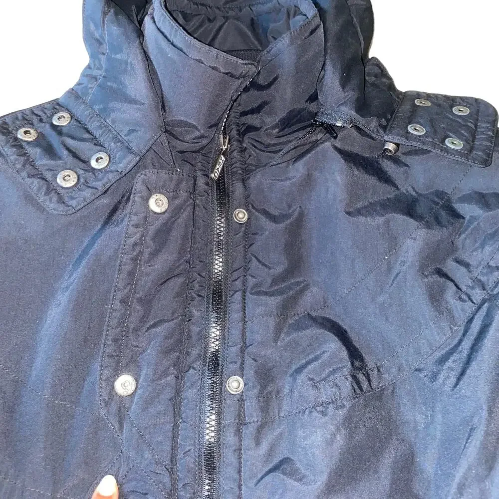 HEAD Skiwear winter skiing jacket coat puffer hooded black size 10